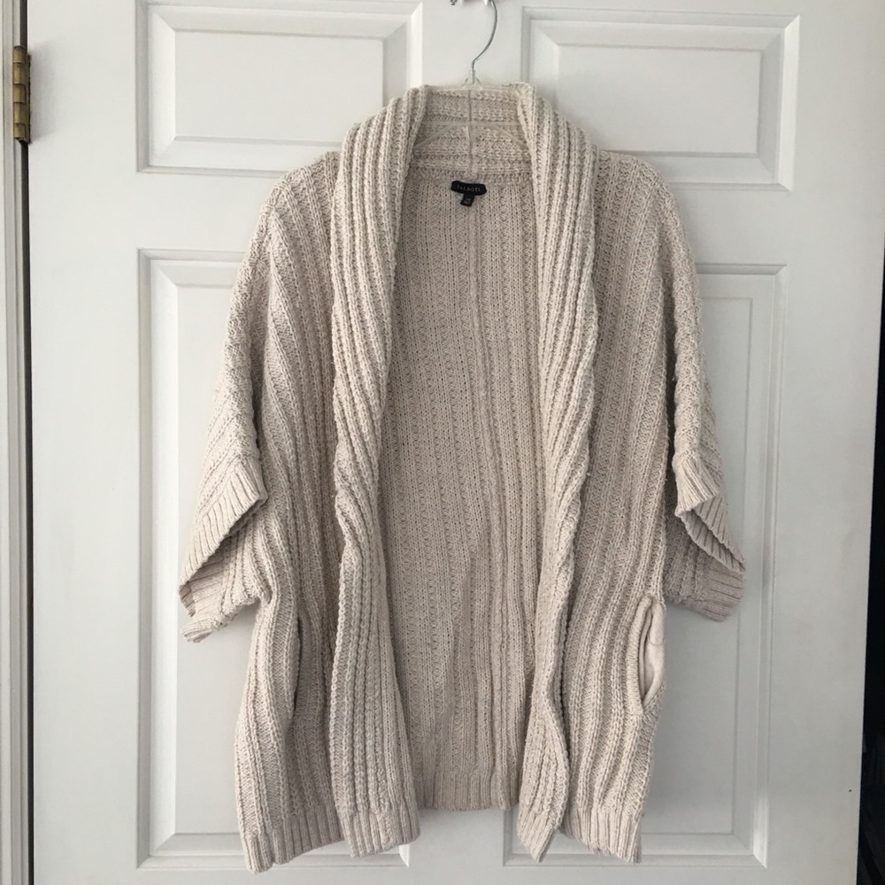 Talbots chunky cable sweater